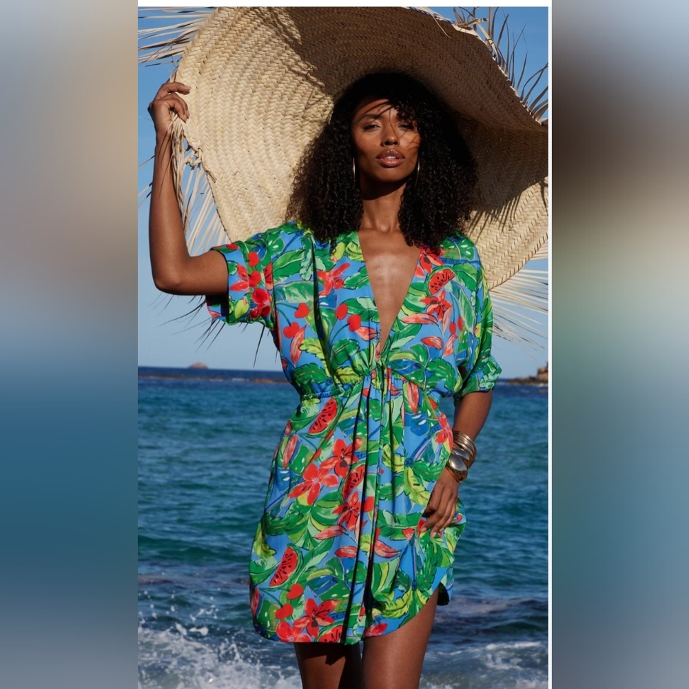 Dancing Leopard Beach Cover Up